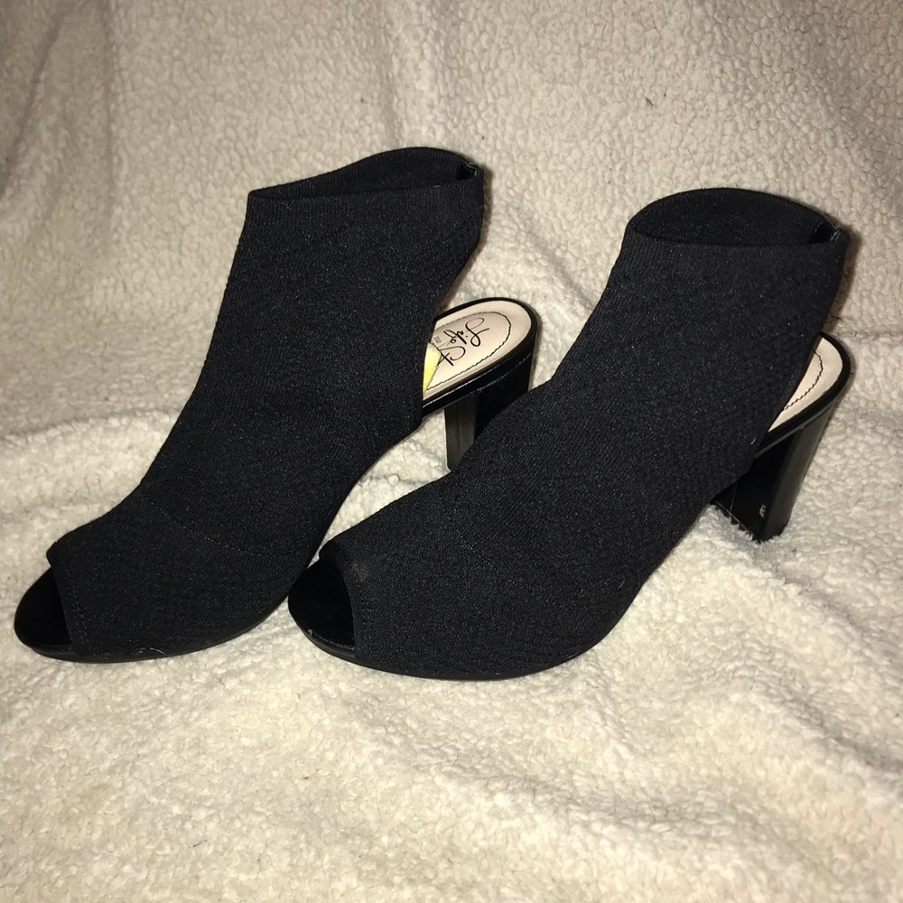 Black high heels size 8 and a half life stride